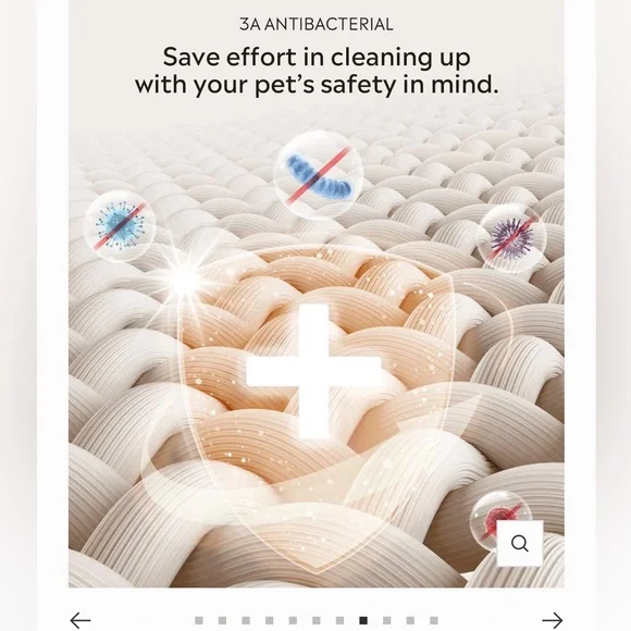 NWT in box Dog hooded robe with deer antlers Size Large - Picture 14 of 17